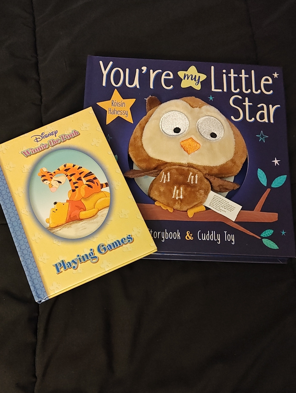 You’re My Little Star Storybook & Cuddly Owl Plush And Winnie The Pooh Book